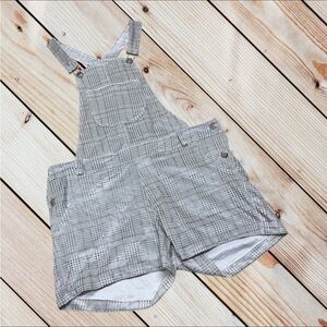 NWT Free Spirit M shorts overall check romper